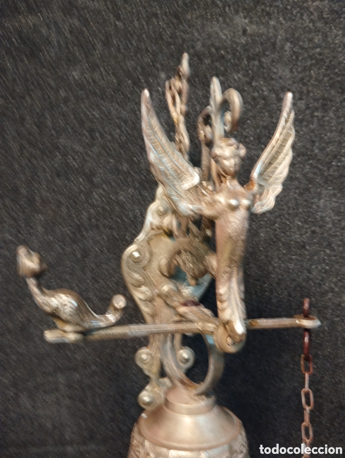 Antig&uuml;edades: Antigua campana de convento - Foto 7