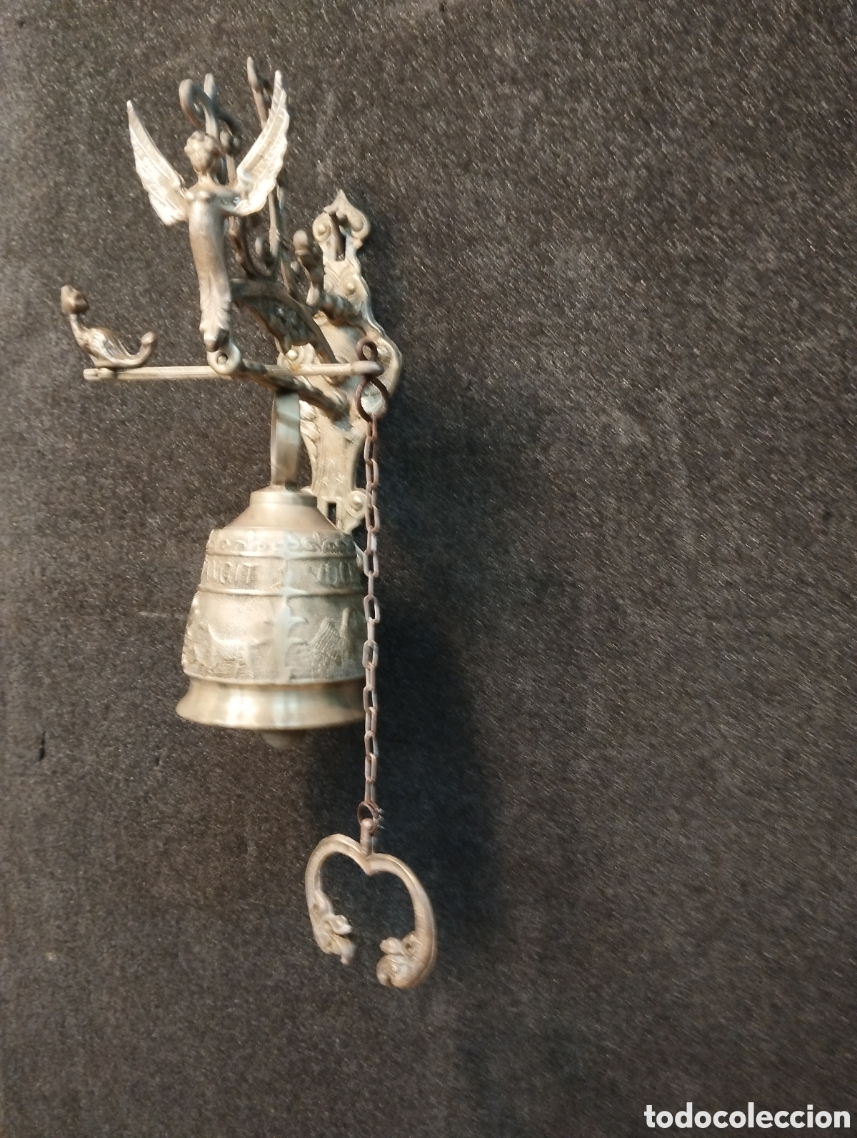 Antig&uuml;edades: Antigua campana de convento - Foto 11