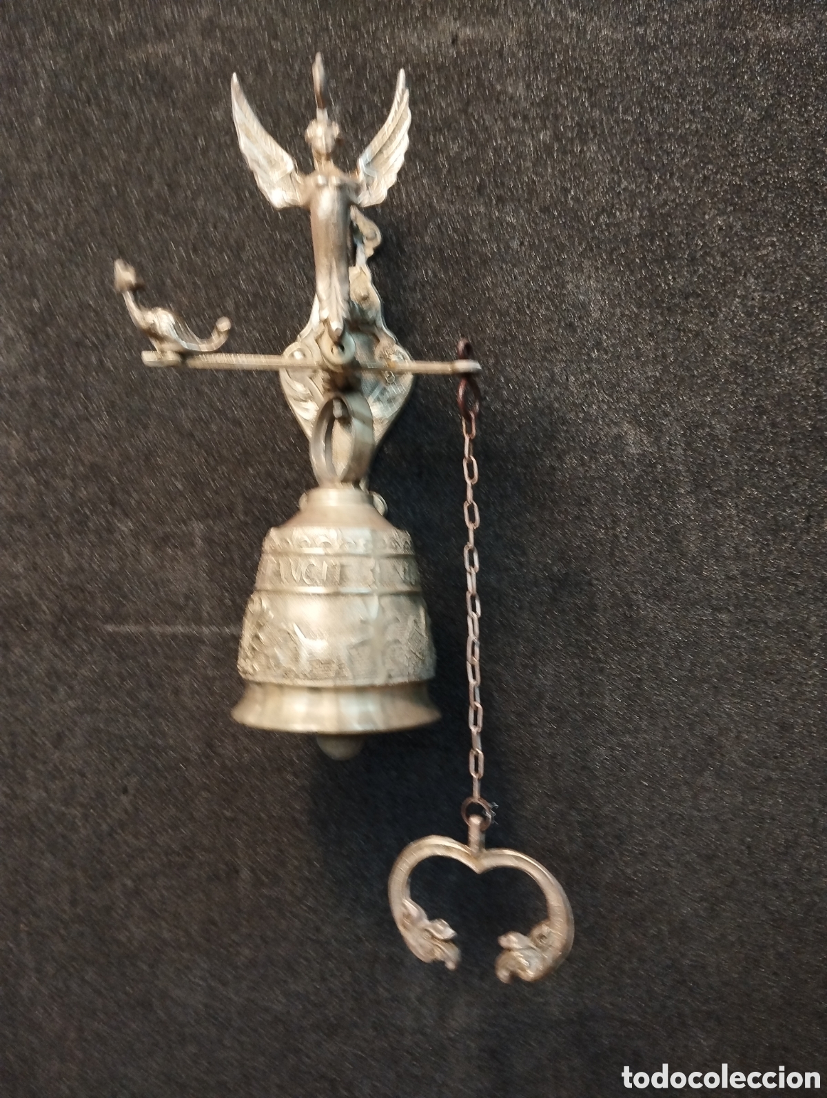 Antig&uuml;edades: Antigua campana de convento - Foto 1