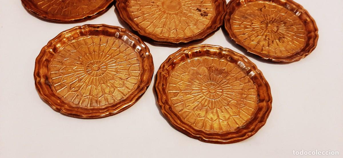 Antig&uuml;edades: Juego de platos en bronce - Foto 3