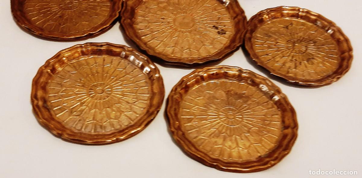 Antig&uuml;edades: Juego de platos en bronce - Foto 7