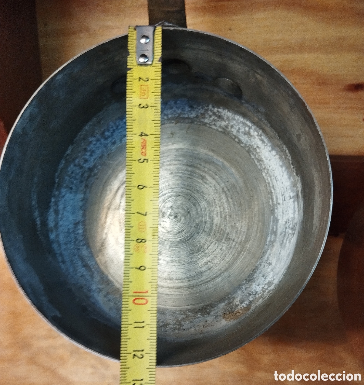 Antig&uuml;edades: Juego de cazos de cocina - Foto 6