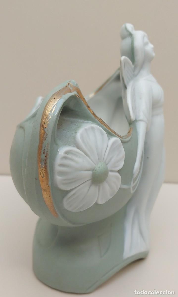 Antig&uuml;edades: PRECIOSO CENTRO DE PORCELANA BISCUIT - Foto 5