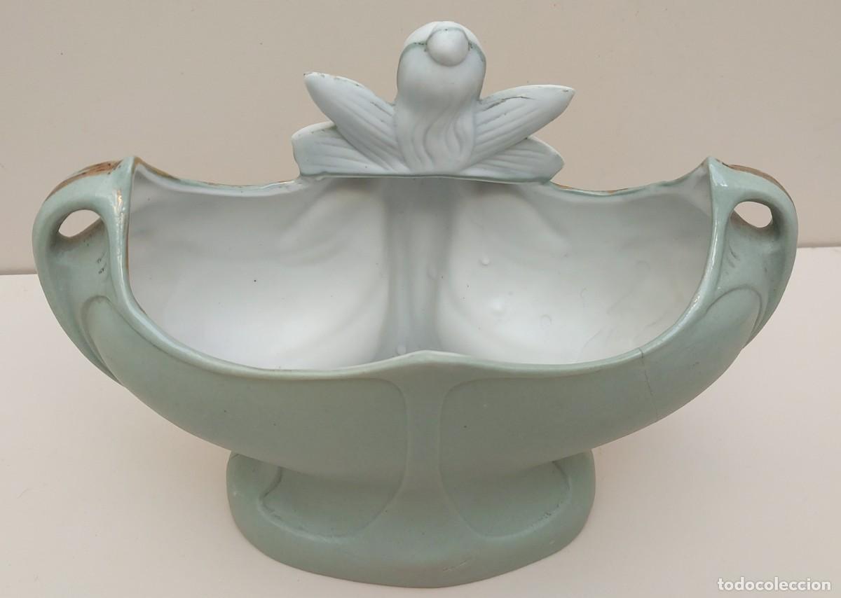 Antig&uuml;edades: PRECIOSO CENTRO DE PORCELANA BISCUIT - Foto 7