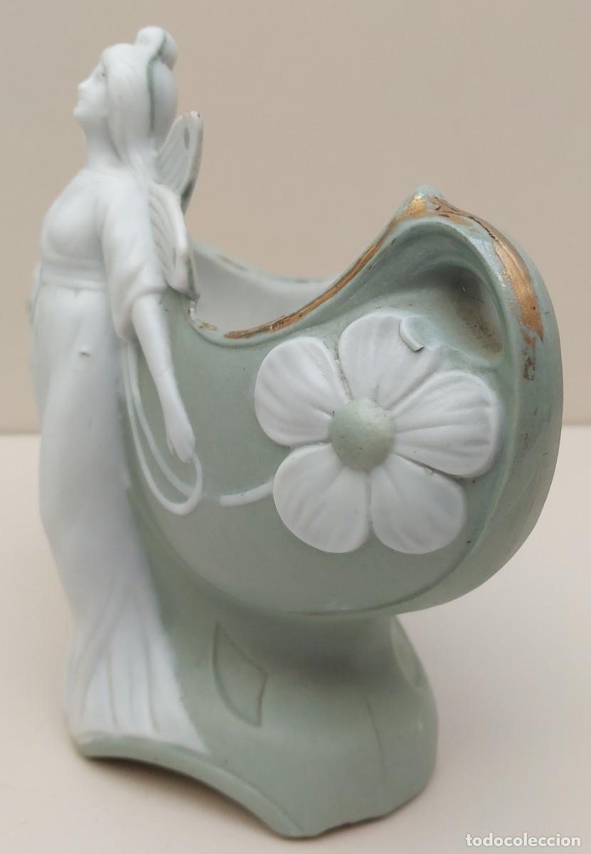 Antig&uuml;edades: PRECIOSO CENTRO DE PORCELANA BISCUIT - Foto 14
