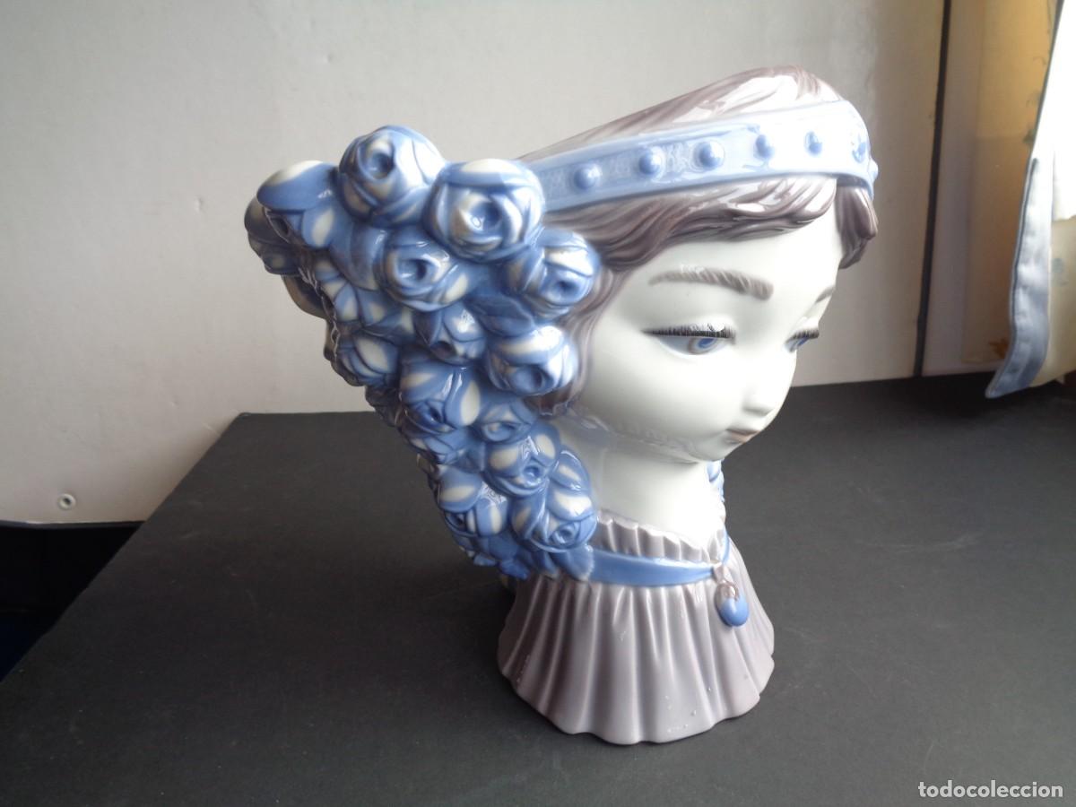 Antig&uuml;edades: FLORERO DE CERAMICA LLADRO - Foto 2