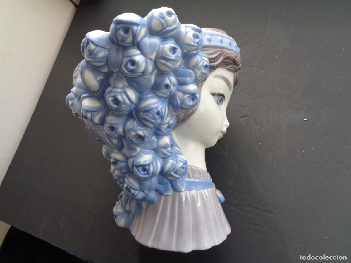 Antig&uuml;edades: FLORERO DE CERAMICA LLADRO - Foto 5