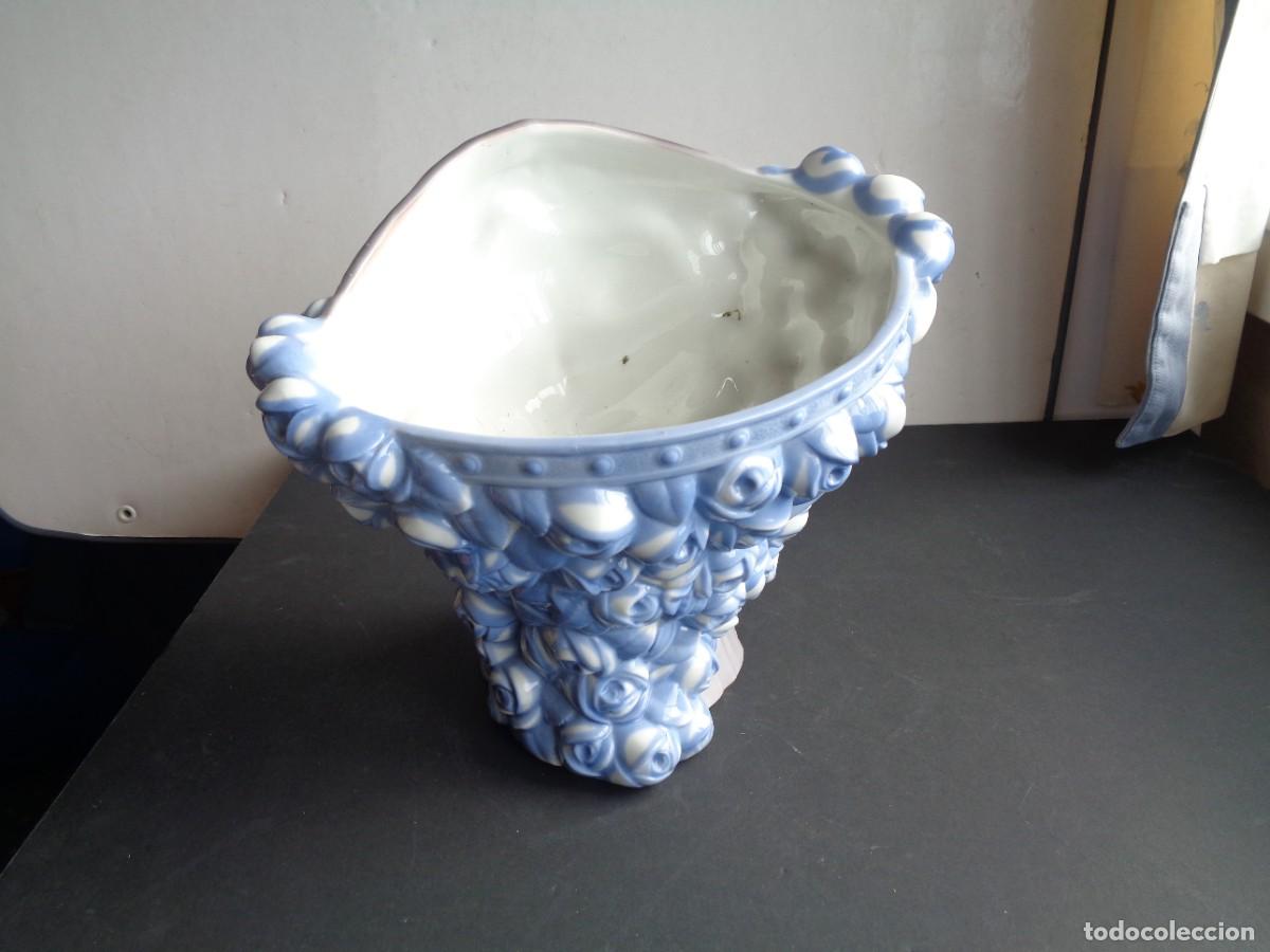 Antig&uuml;edades: FLORERO DE CERAMICA LLADRO - Foto 6