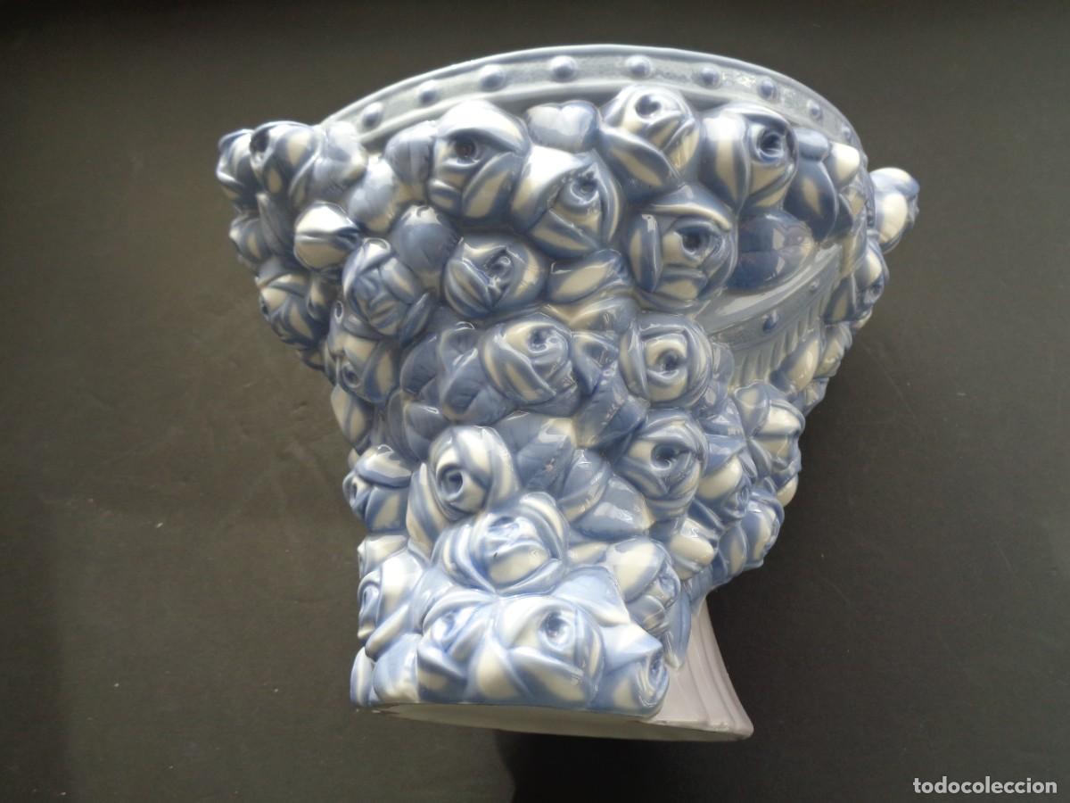 Antig&uuml;edades: FLORERO DE CERAMICA LLADRO - Foto 10