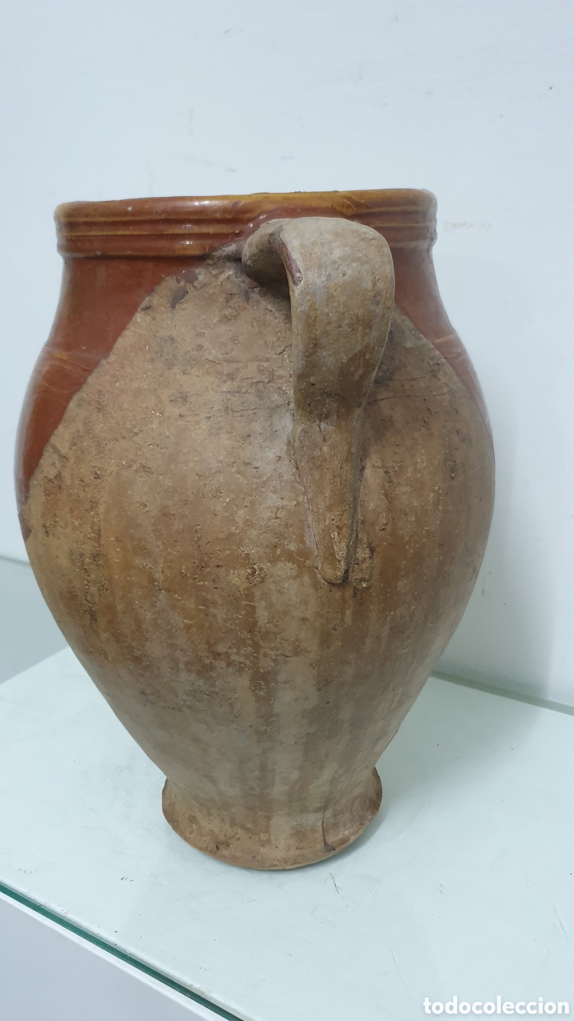 Antig&uuml;edades: Orza de Mandil de Priego. - Foto 4