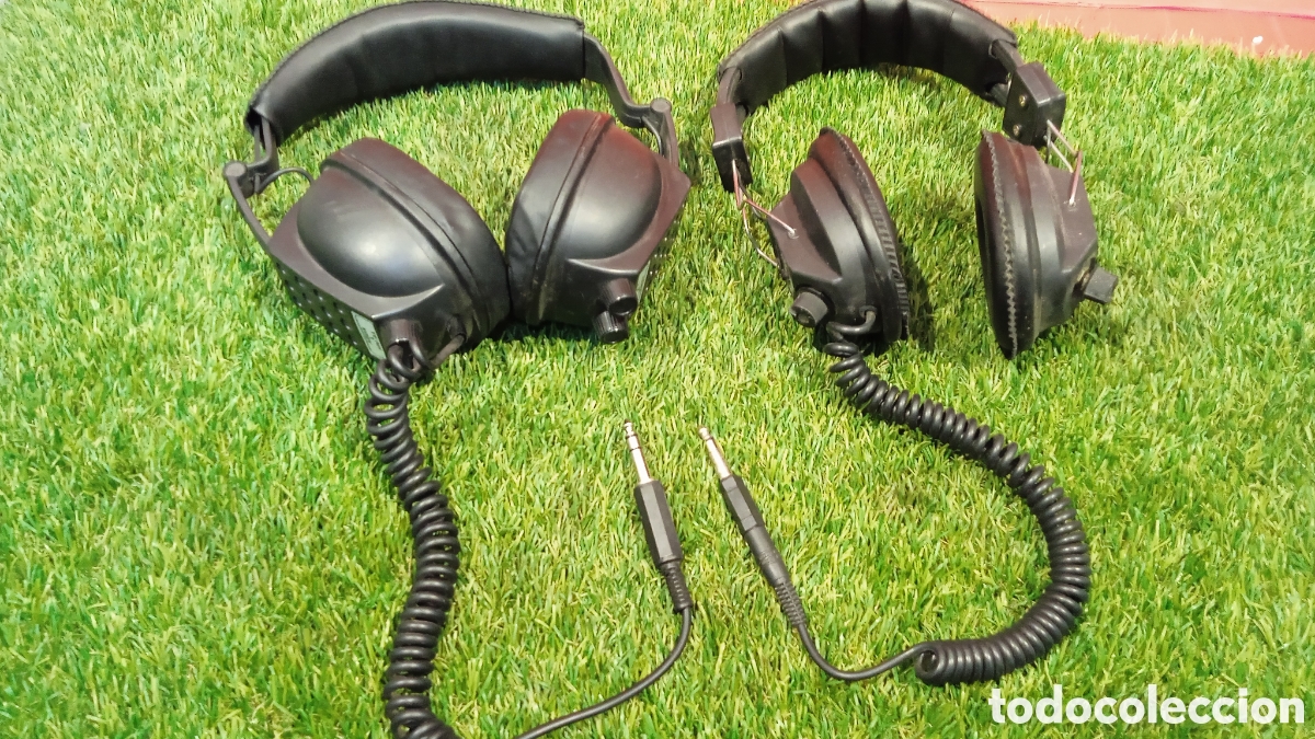 Antig&uuml;edades: PACK 2 AURICULARES VINTAGE ABBA.LEER DESCRIPCION.