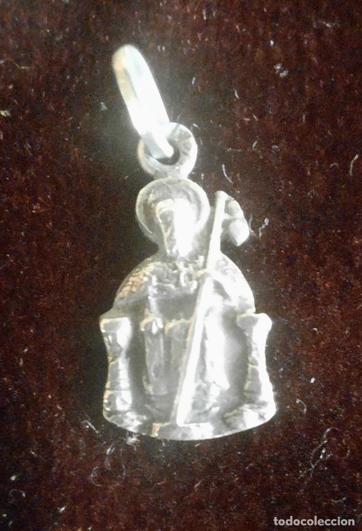 Antig&uuml;edades: MEDALLA SANTIAGO APOSTOL - PLATA. - Foto 1