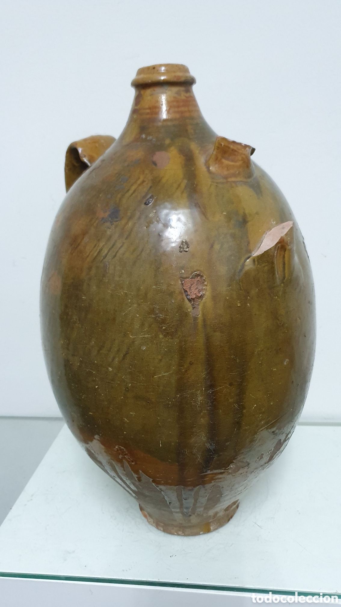 Antig&uuml;edades: Gran c&aacute;ntaro de aguardiente. - Foto 4