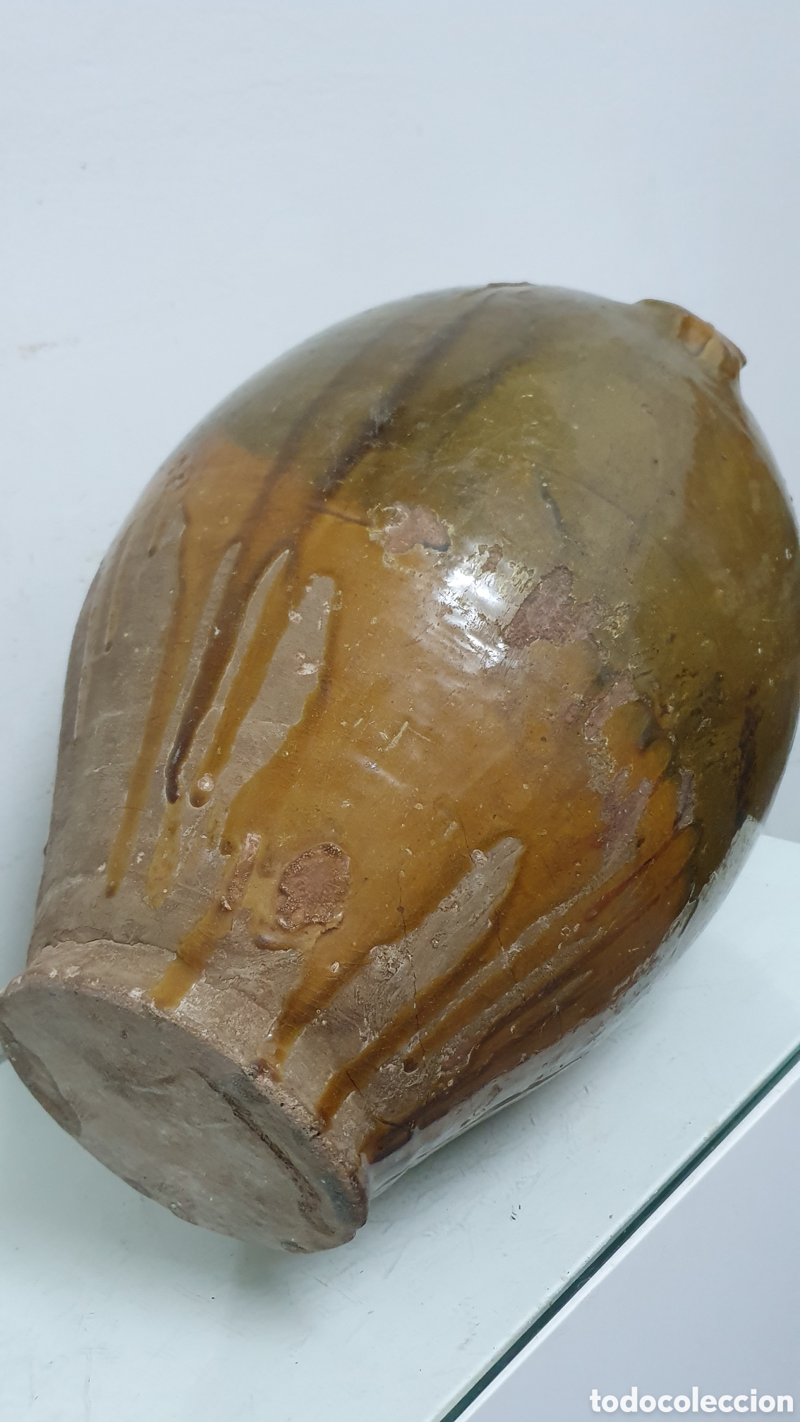 Antig&uuml;edades: Gran c&aacute;ntaro de aguardiente. - Foto 6