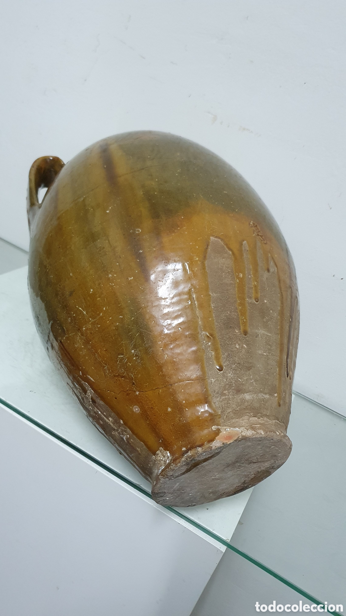 Antig&uuml;edades: Gran c&aacute;ntaro de aguardiente. - Foto 7