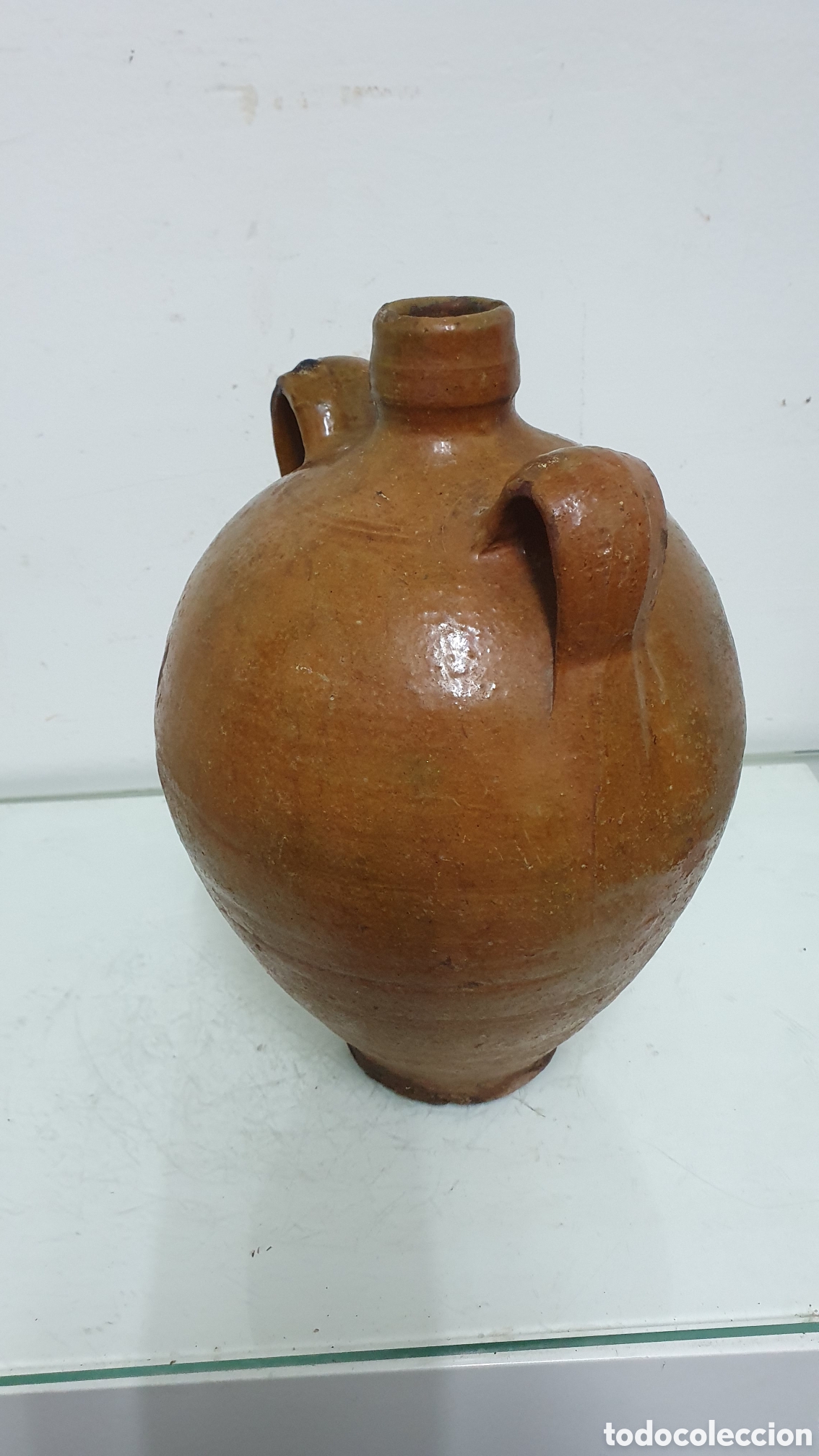 Antig&uuml;edades: C&aacute;ntaro de aguardiente de Ciudad Real. - Foto 5