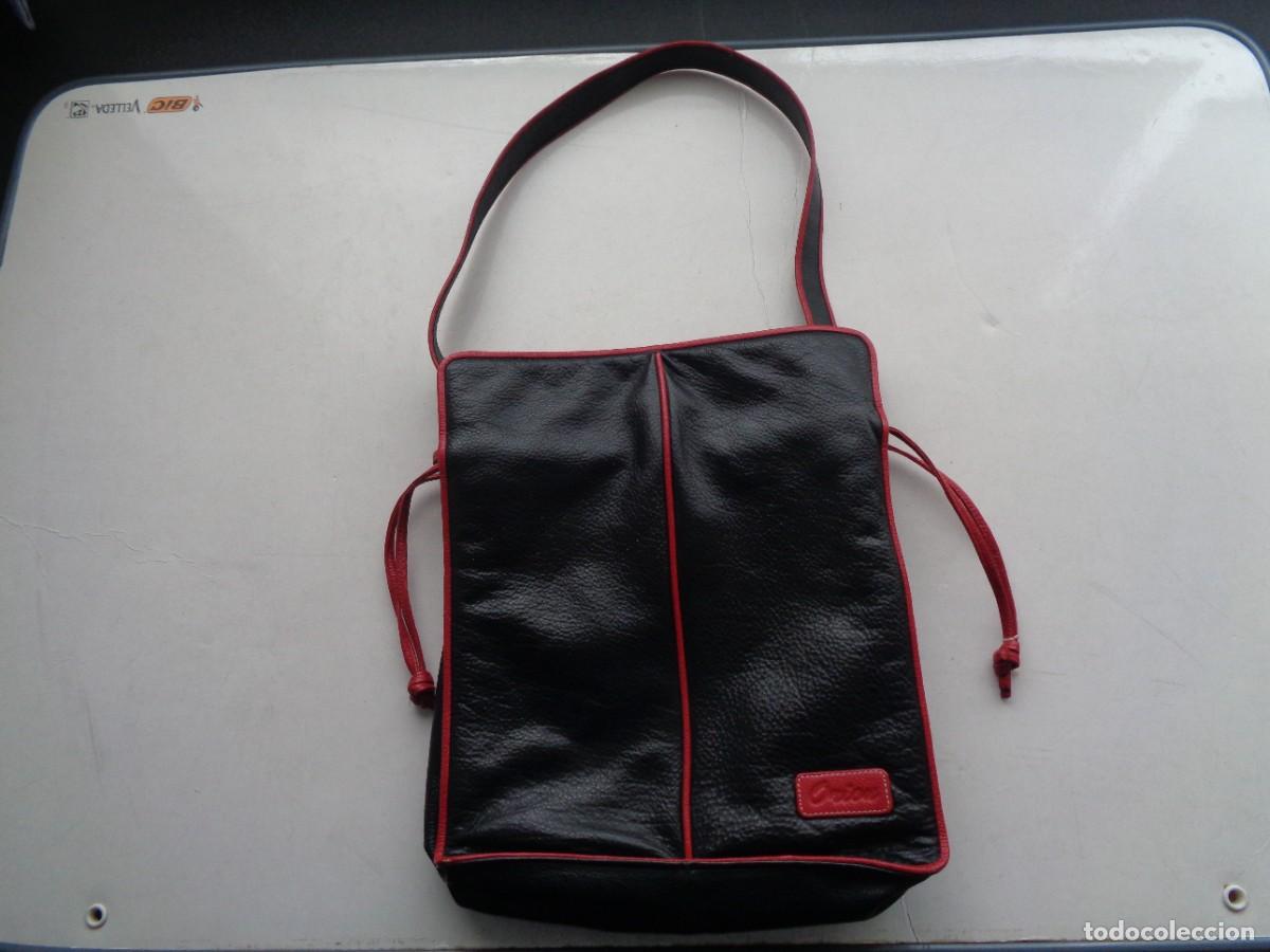 Antig&uuml;edades: BOLSO DE PIEL ORION - Foto 1