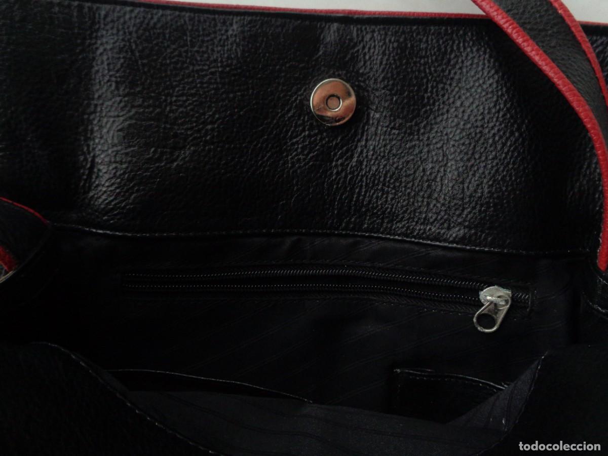 Antig&uuml;edades: BOLSO DE PIEL ORION - Foto 3