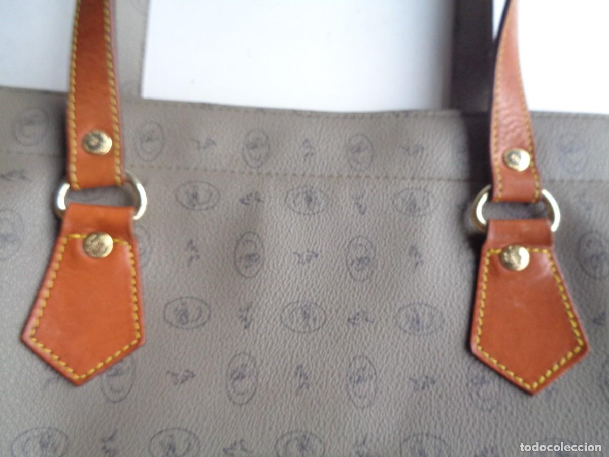 Antig&uuml;edades: BOLSO MARCA OLD CARACOLA - Foto 5