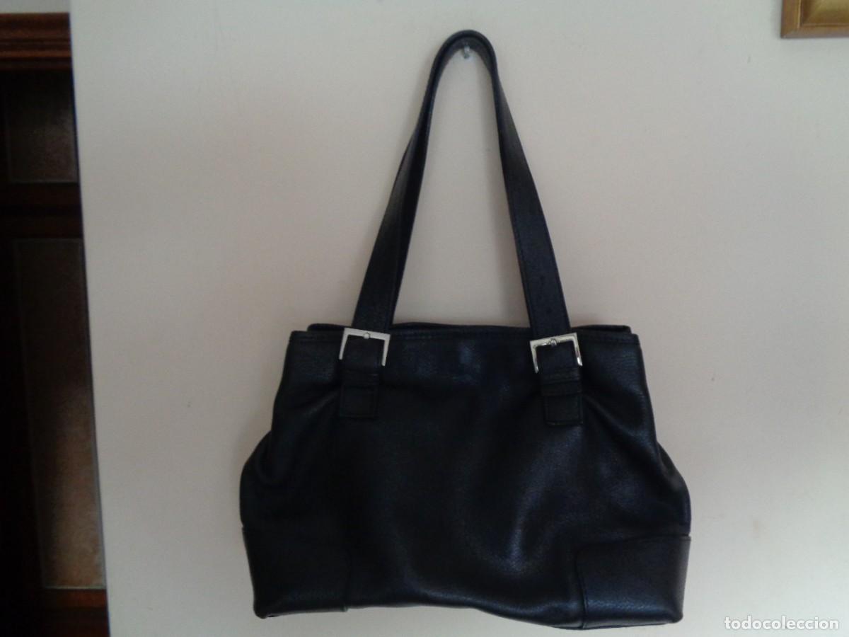 Antig&uuml;edades: BOLSO DE PIEL DE PEDRO ROGADO - Foto 2