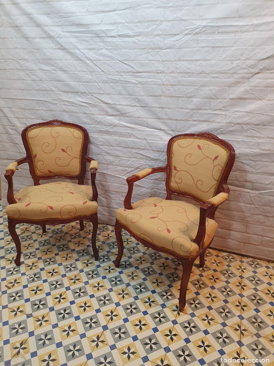 Antig&uuml;edades: PAREJA DE BUTACAS - Foto 2