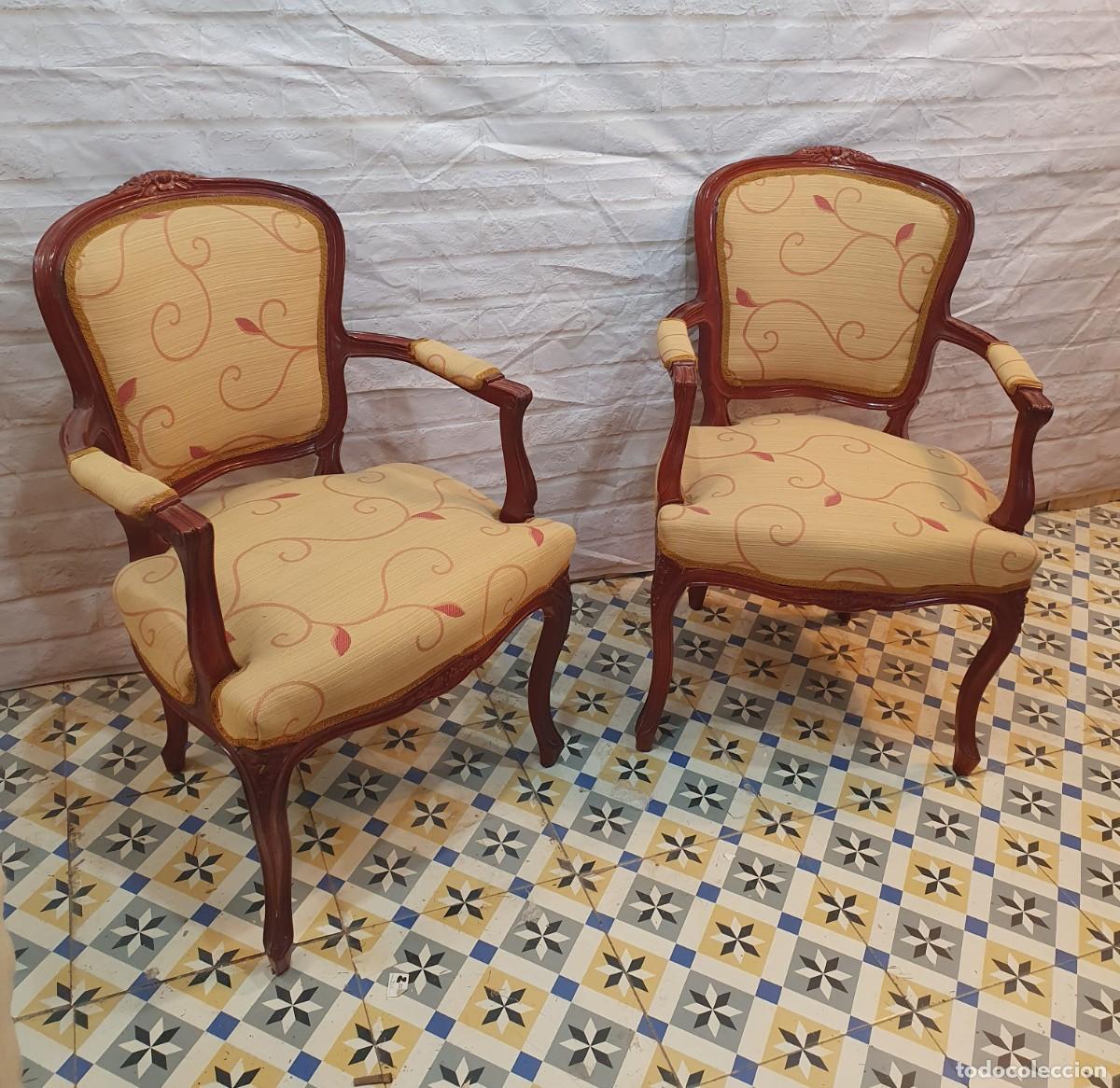 Antig&uuml;edades: PAREJA DE BUTACAS - Foto 3