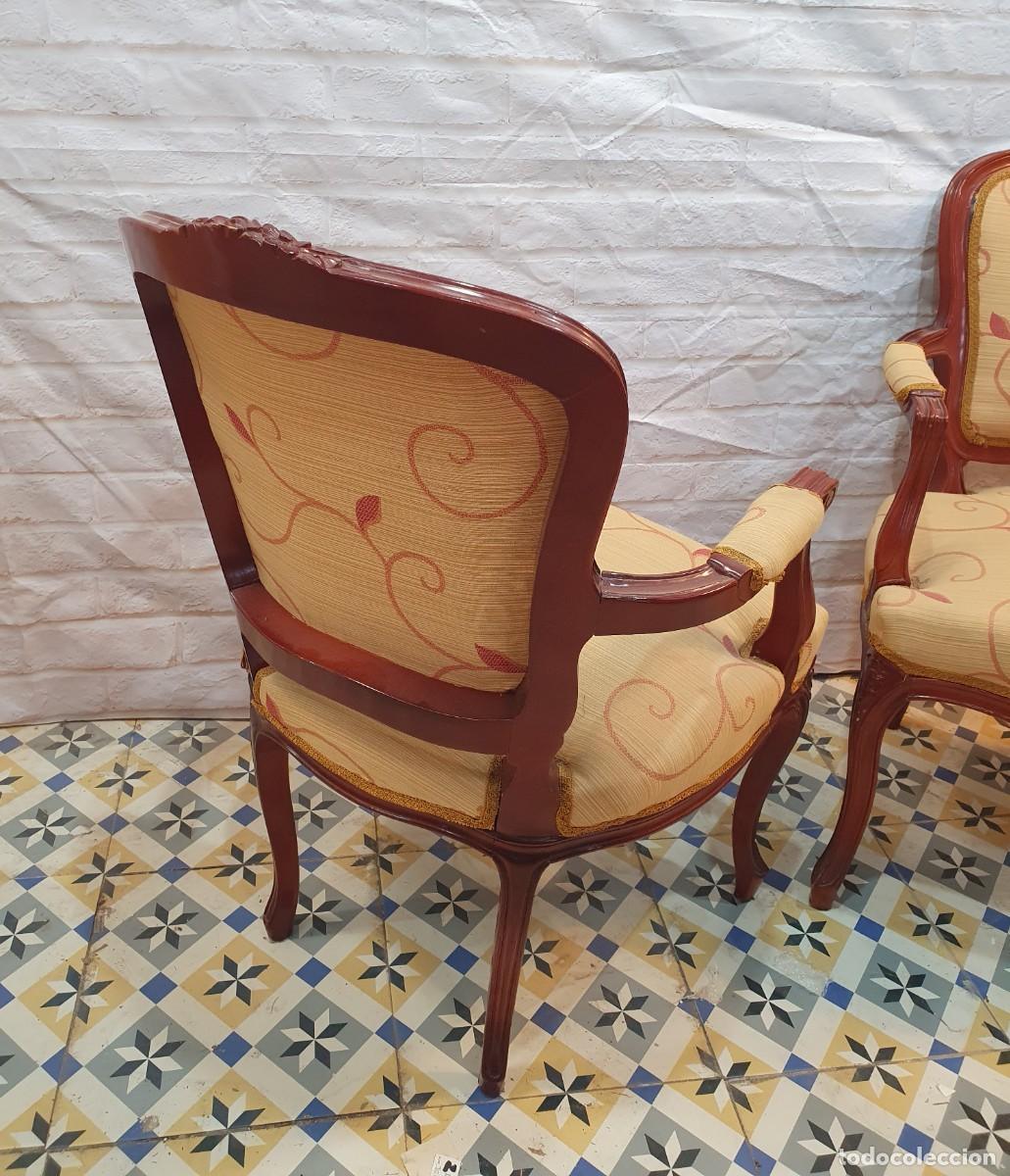 Antig&uuml;edades: PAREJA DE BUTACAS - Foto 5