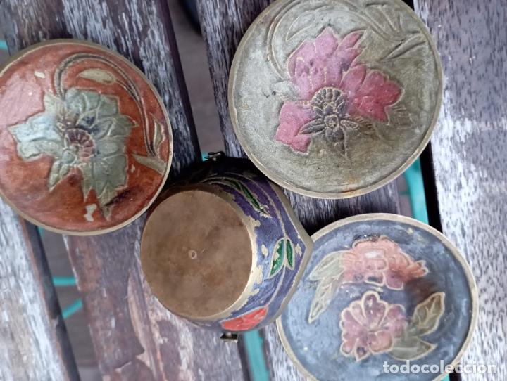 Antig&uuml;edades: CONJUNTO BRONCE CLOISONE. - Foto 2