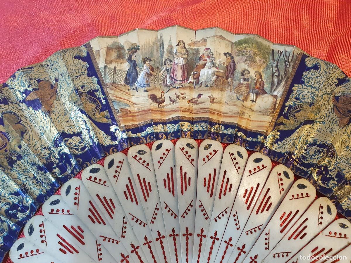 Antig&uuml;edades: .ABANICO ANTIGUO DE DAMA - Foto 2