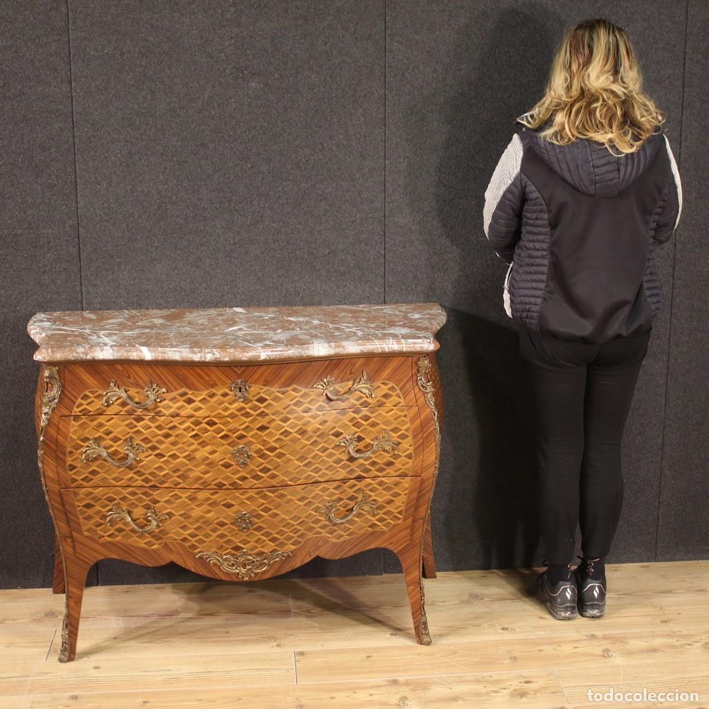 Antig&uuml;edades: Espectacular c&oacute;moda francesa de estilo Luis XV - Foto 4