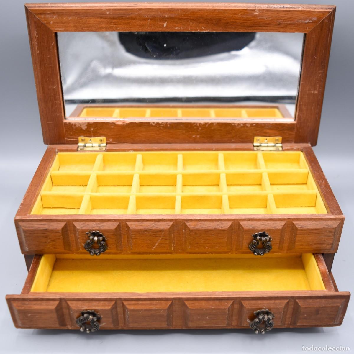 Antig&uuml;edades: Caja / joyero musical - Madera - Foto 6