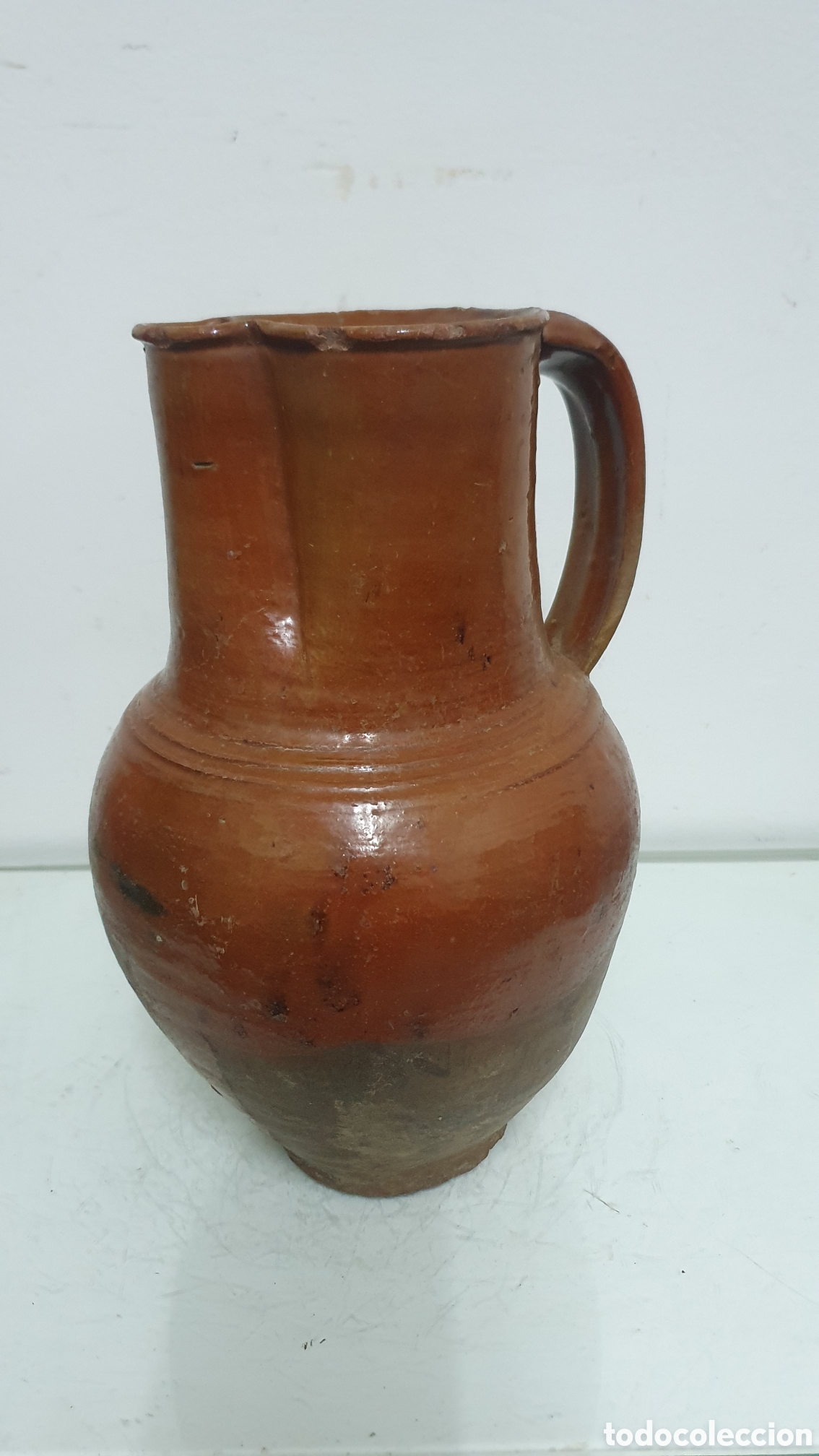 Antig&uuml;edades: Jarra de vino toledana. - Foto 1