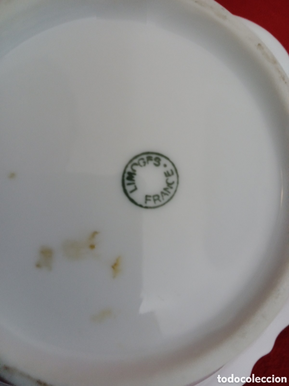Antig&uuml;edades: Cesta de porcelana Limoges - Foto 3