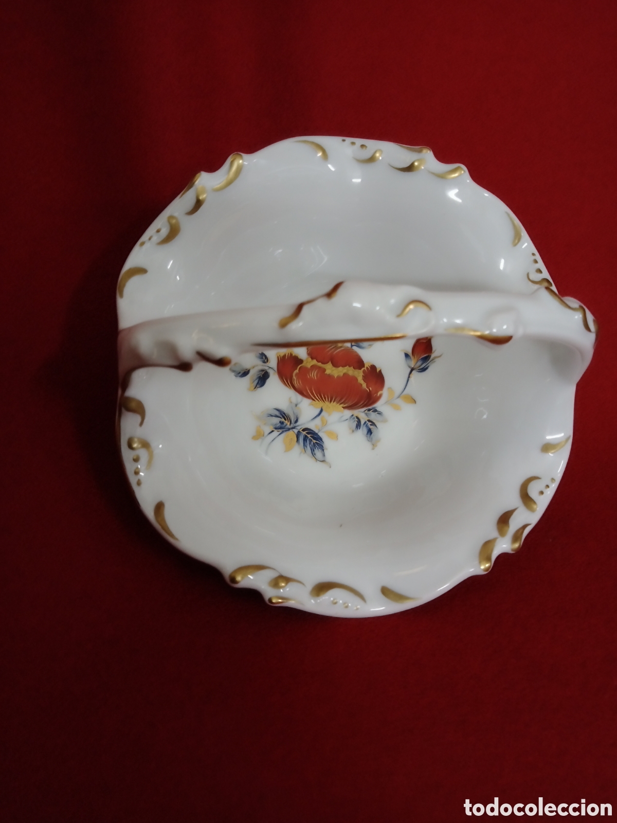 Antig&uuml;edades: Cesta de porcelana Limoges - Foto 4