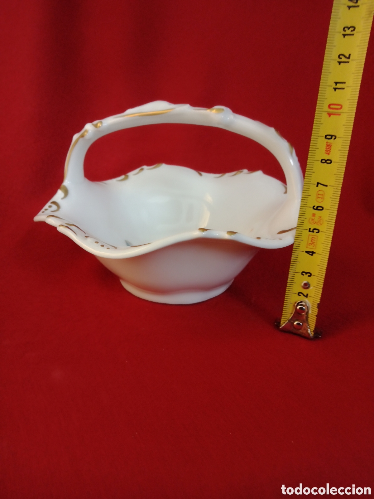 Antig&uuml;edades: Cesta de porcelana Limoges - Foto 6