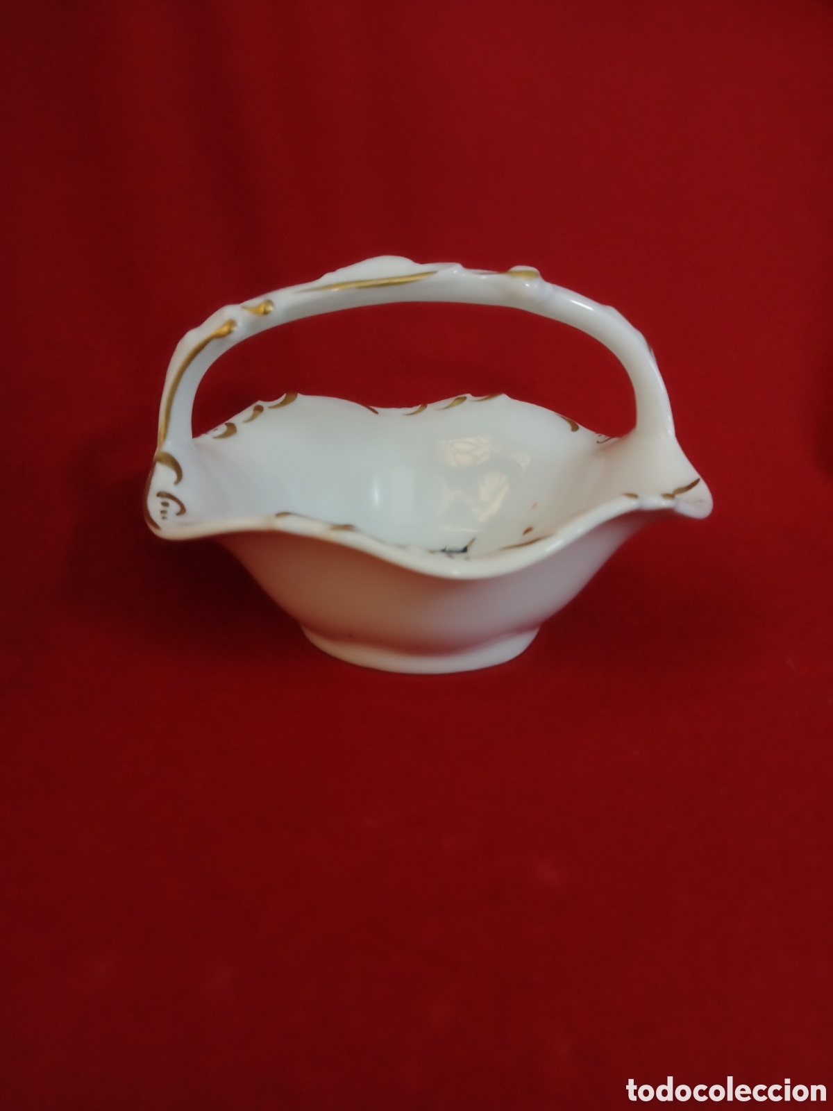 Antig&uuml;edades: Cesta de porcelana Limoges - Foto 7