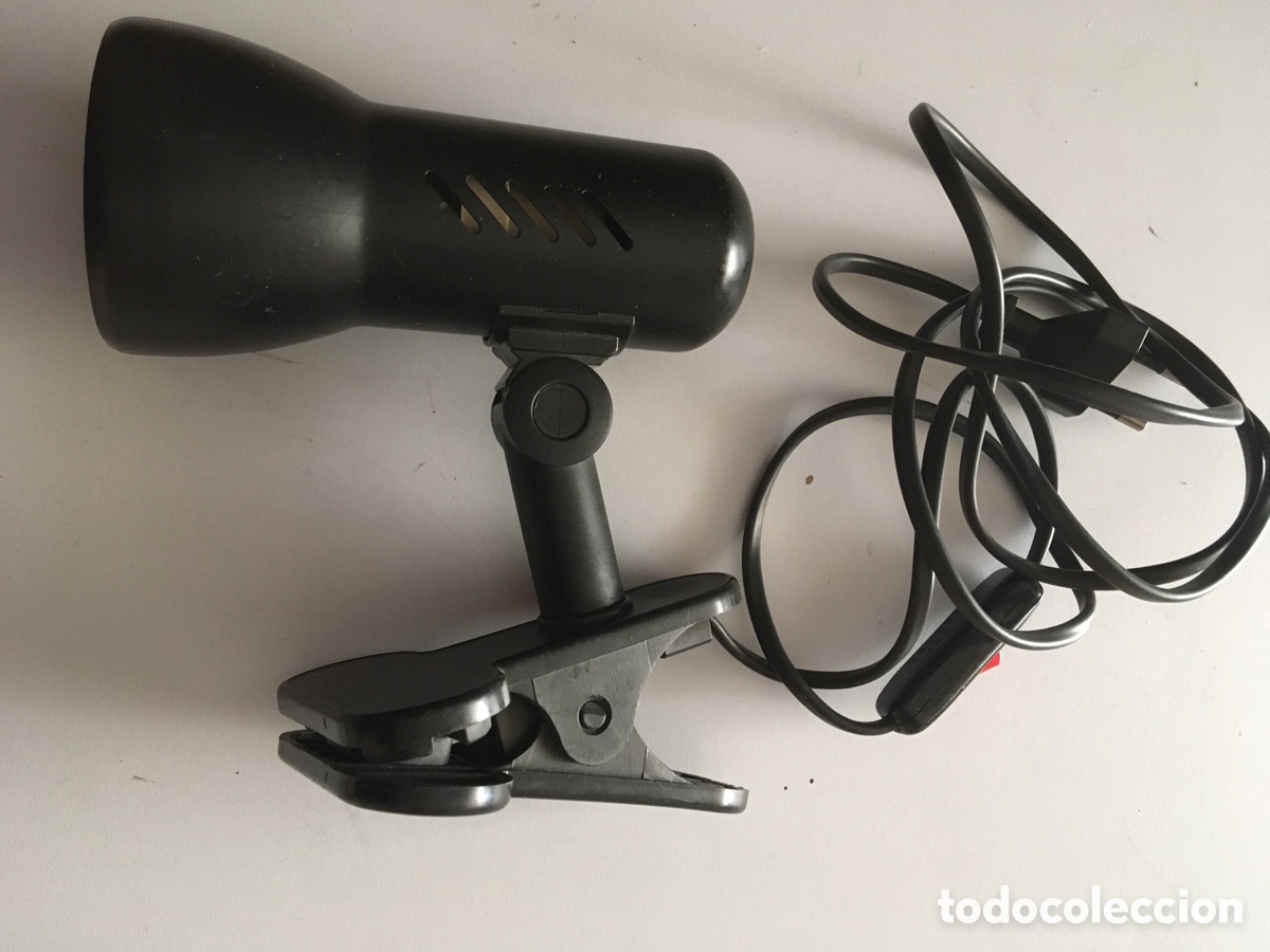 Antig&uuml;edades: L&aacute;mpara de estudio con pinzas - Foto 1
