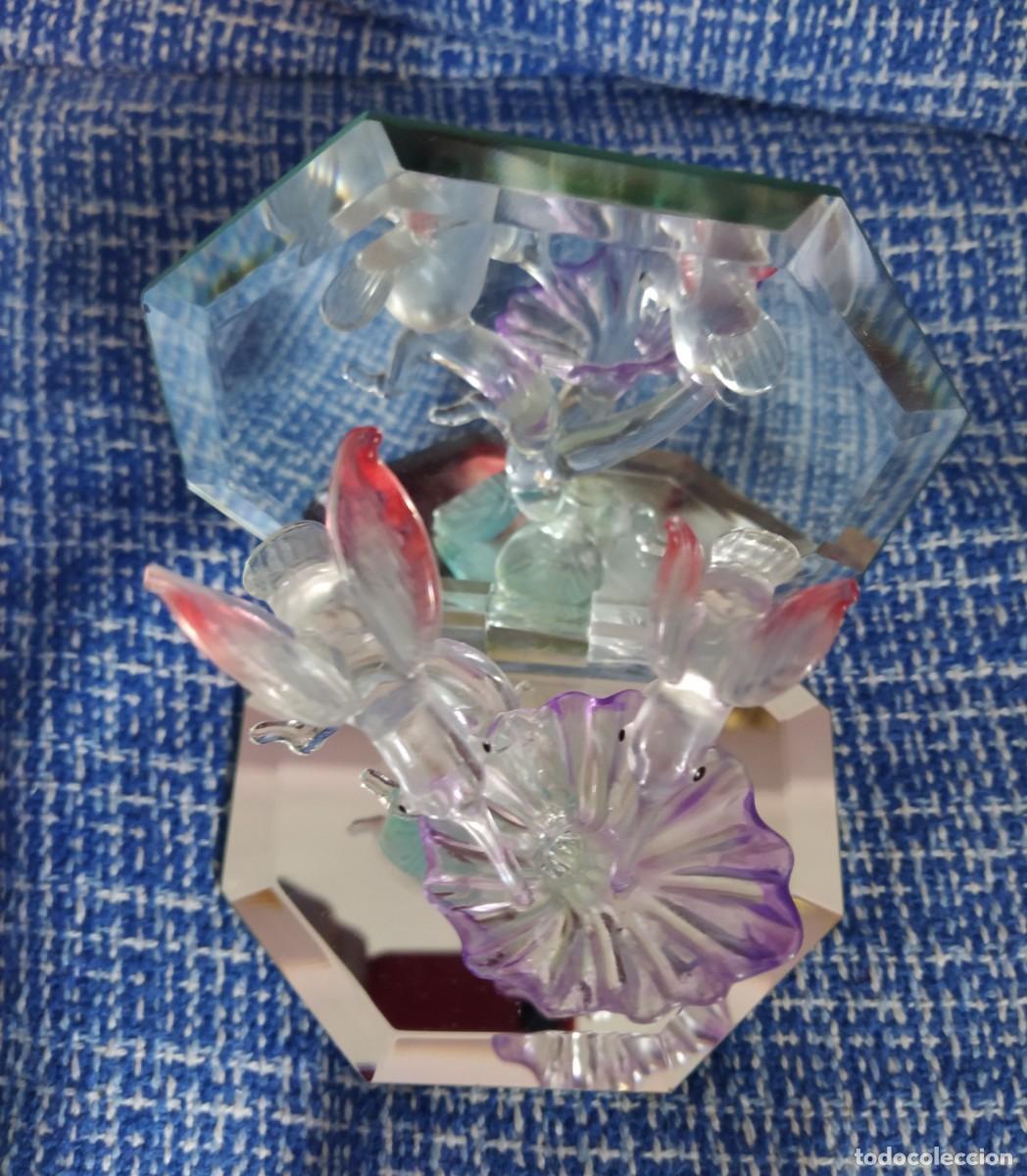 Antig&uuml;edades: Figura vidrio colibris - Foto 10