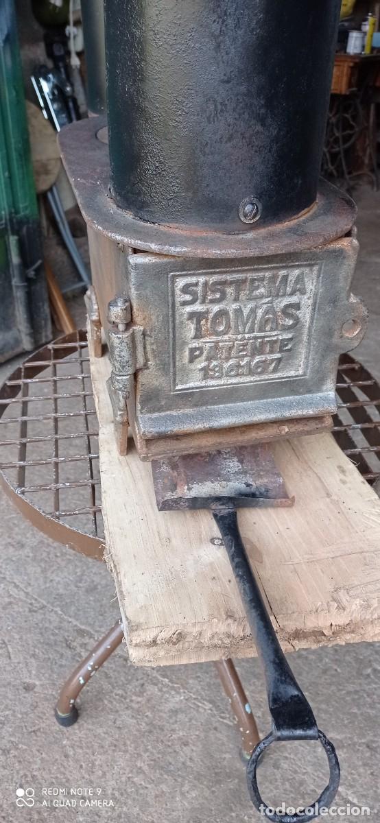 Antig&uuml;edades: ESTUFA DE SERRIN CASCARA - Foto 1