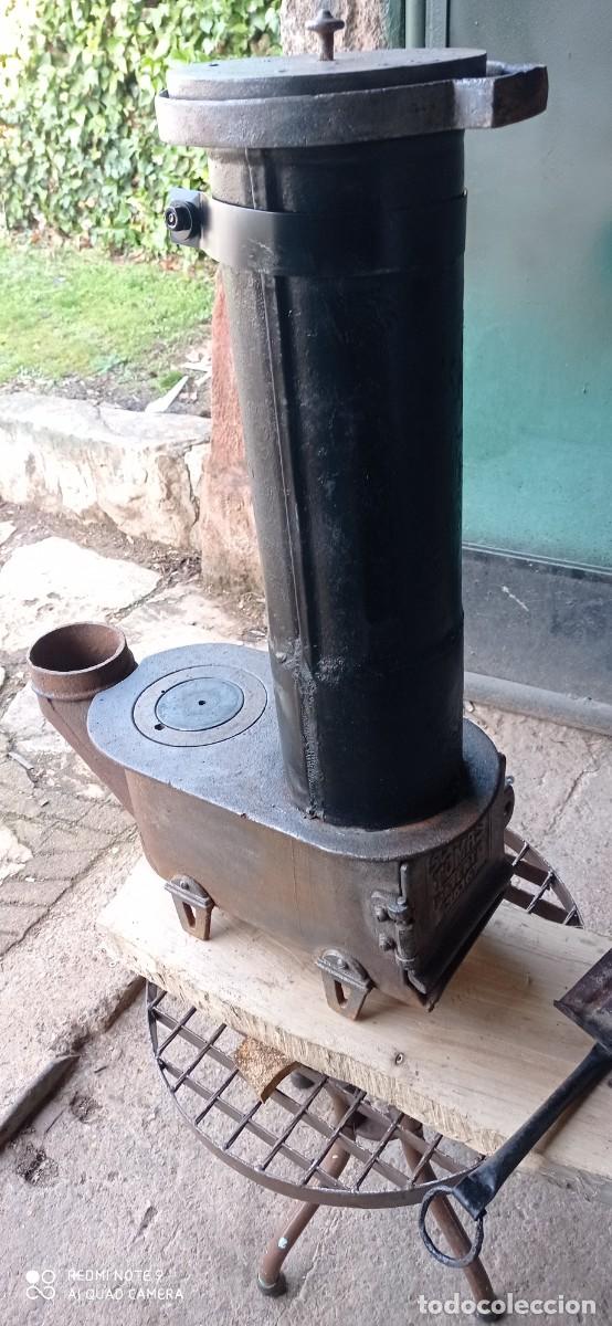 Antig&uuml;edades: ESTUFA DE SERRIN CASCARA - Foto 3