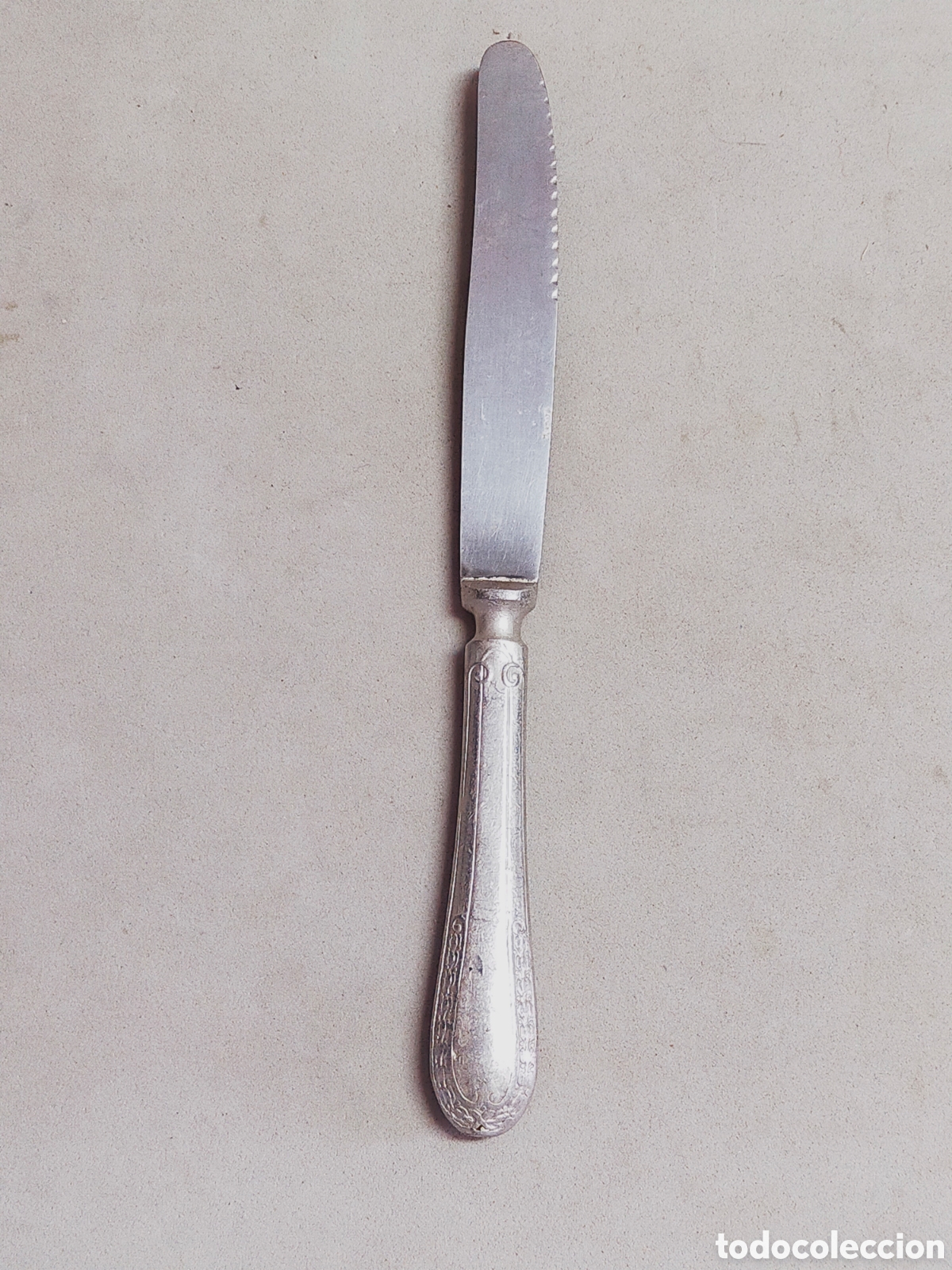 Antig&uuml;edades: CUCHILLO DE ALUMINIO, ANTIGUO. - Foto 1