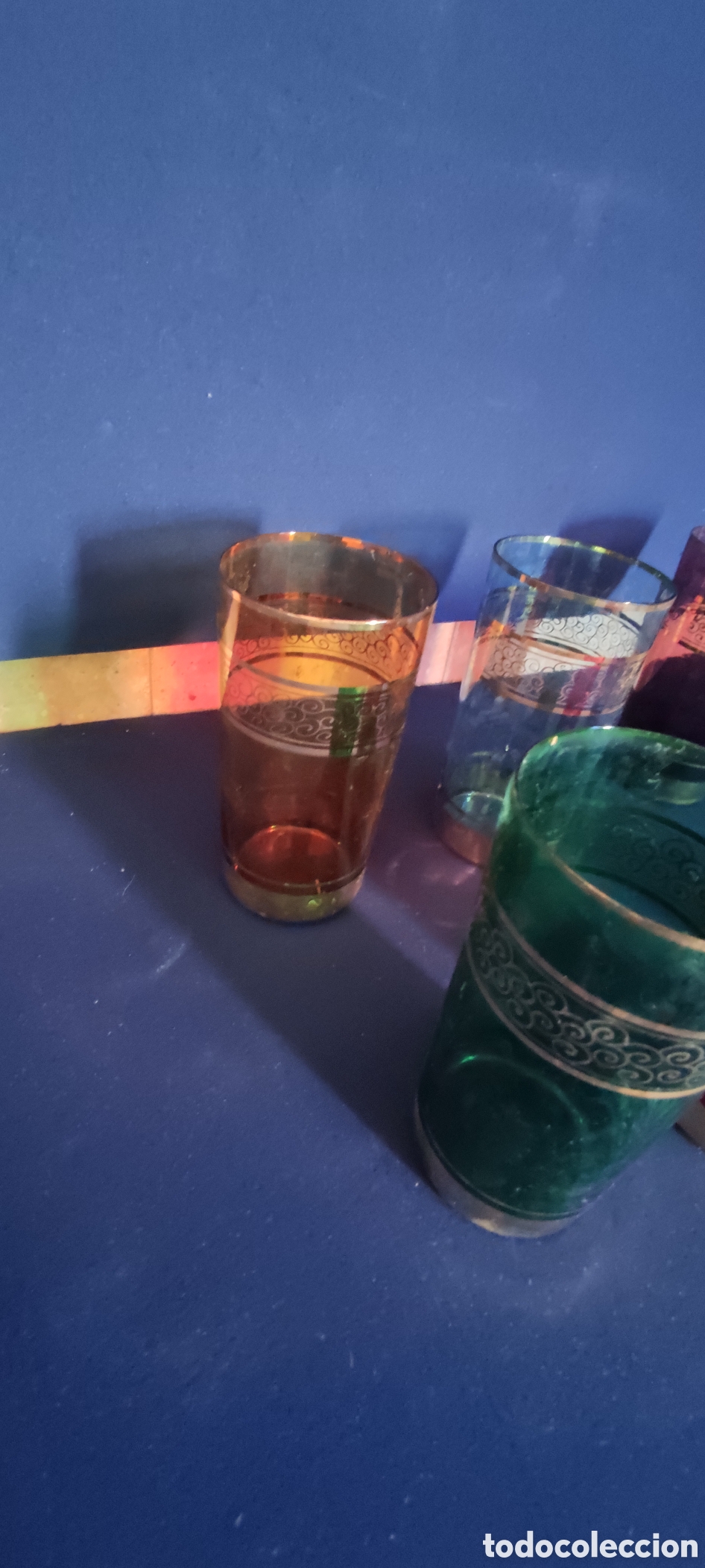 Antig&uuml;edades: JUEGO DE VASOS DE MARRUECOS - Foto 5