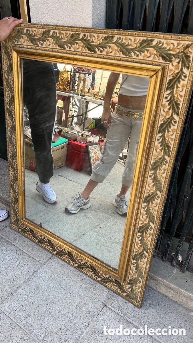 Antig&uuml;edades: Espejo siglo 20 ingl&eacute;s - Foto 1
