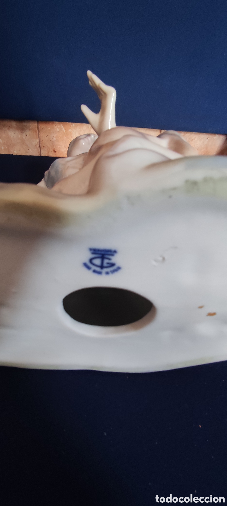 Antig&uuml;edades: FIGURA DE PORCELANAS TENGRA - Foto 8