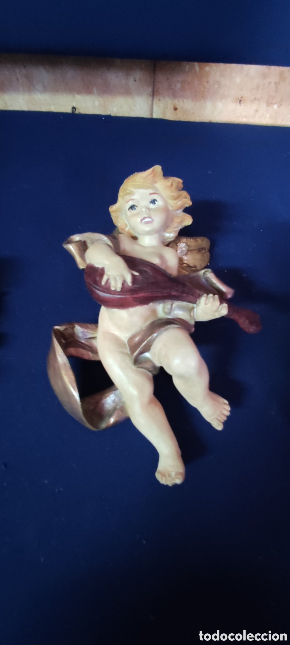 Antig&uuml;edades: LOTE DE QUERUBINES DE RESINA - Foto 4