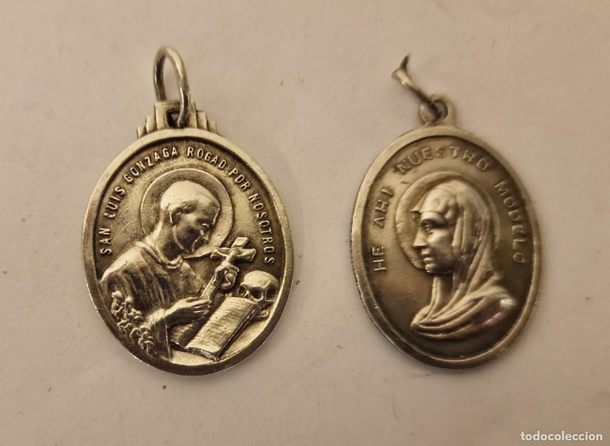 Antig&uuml;edades: Pareja Medallas plata - Foto 1