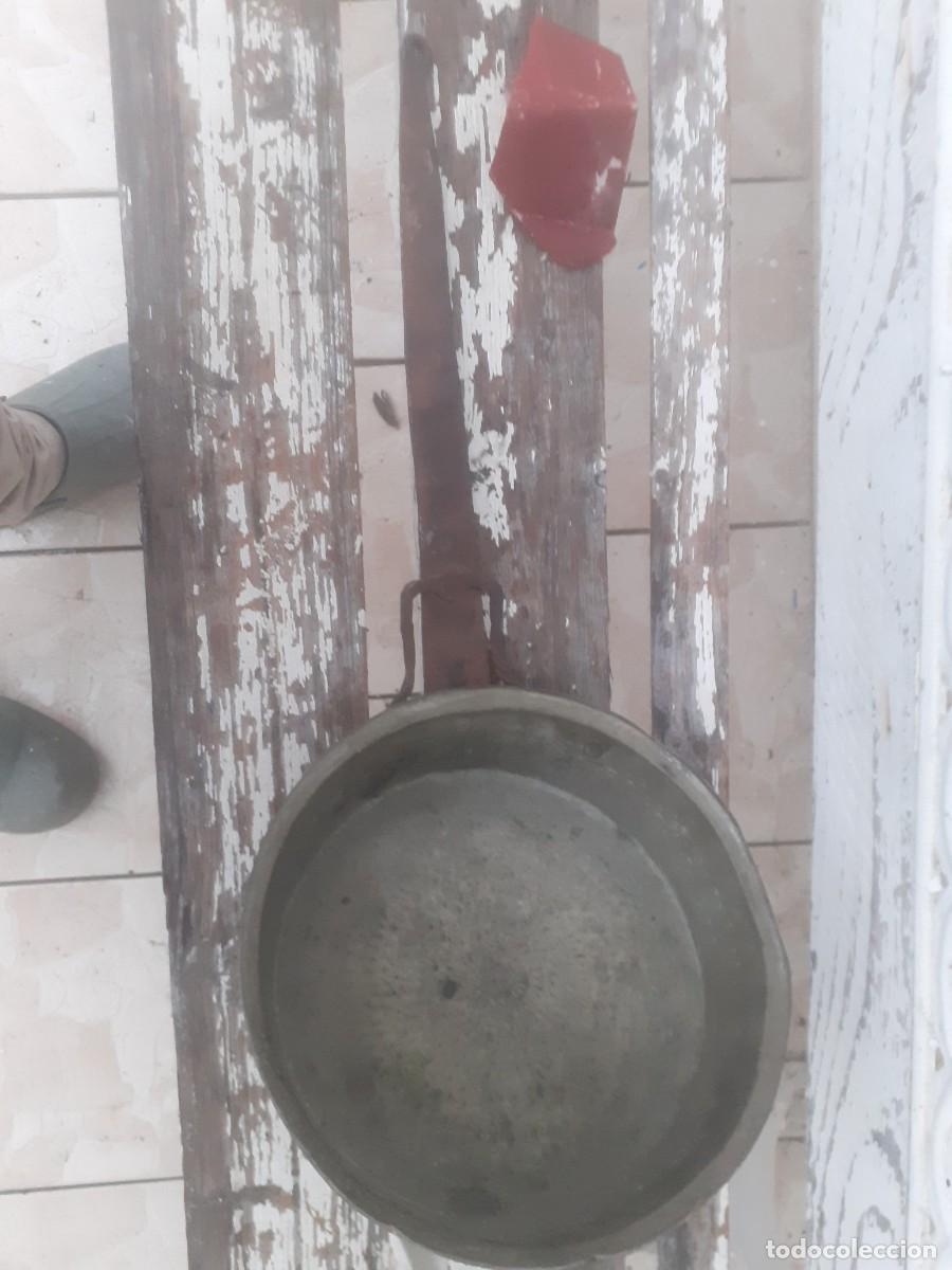 Antig&uuml;edades: Sarten en cobre y forja - Foto 5