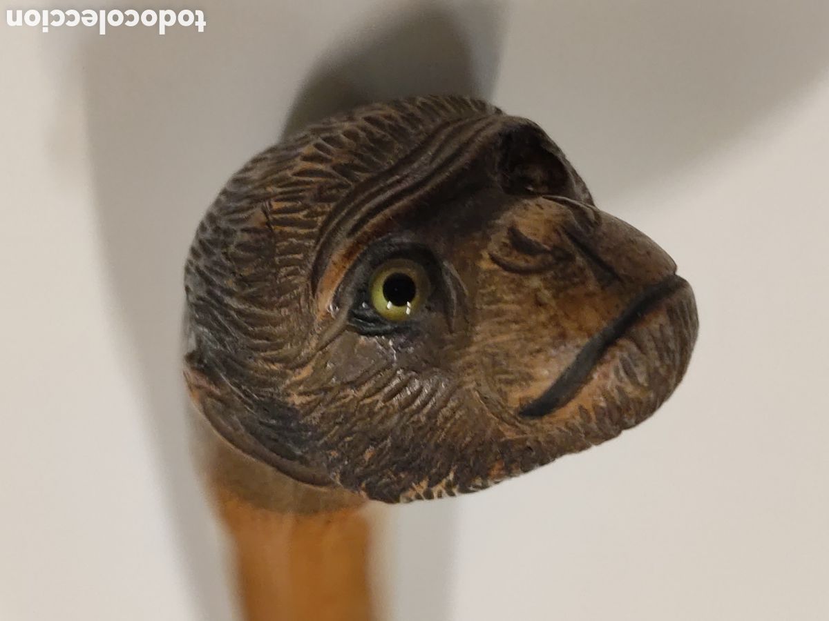 Antig&uuml;edades: Bast&oacute;n zoomorfo mono - Foto 5