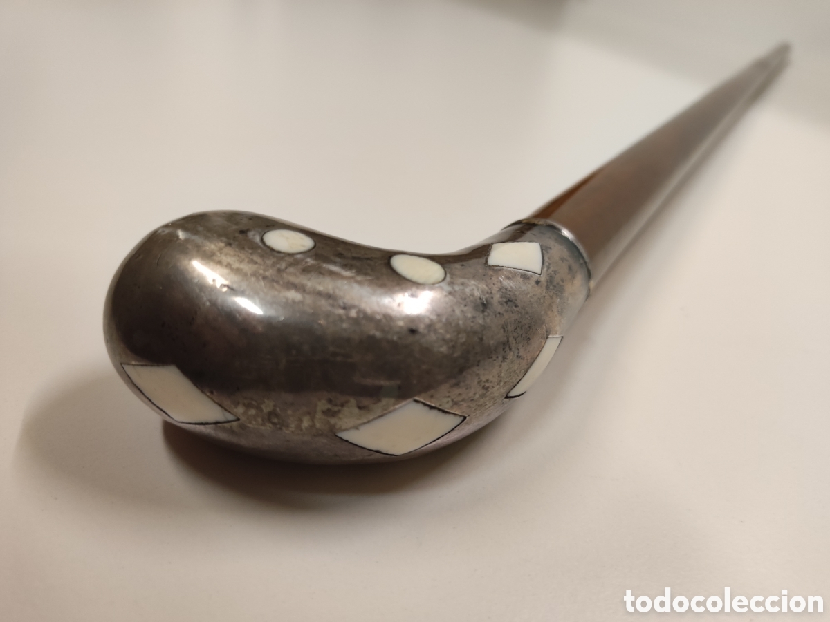 Antig&uuml;edades: Bast&oacute;n plata 900 Malaca - Foto 4