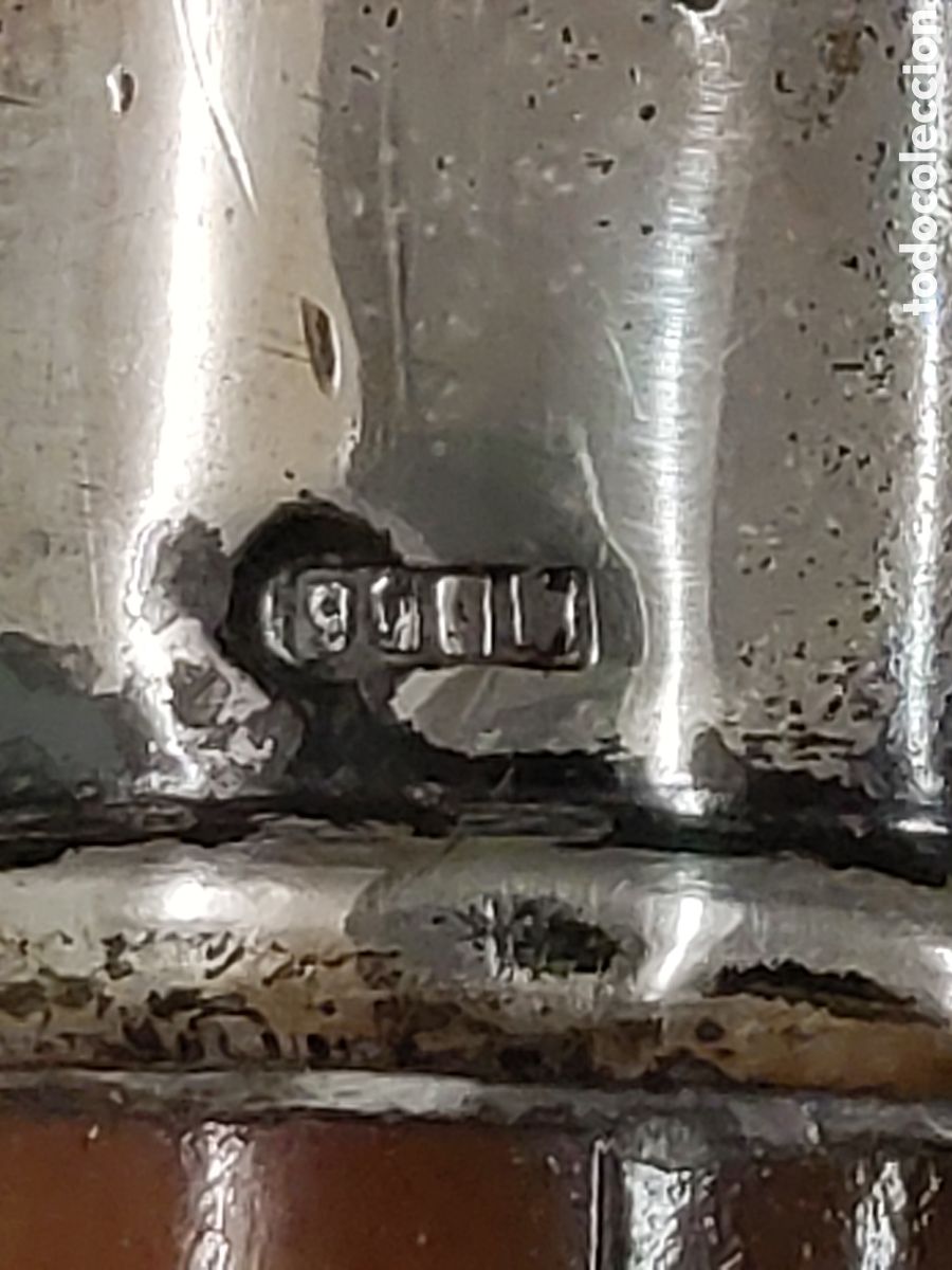 Antig&uuml;edades: Bast&oacute;n plata 900 Malaca - Foto 6